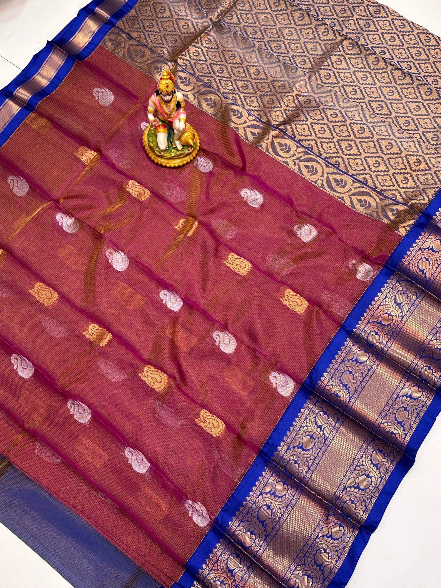 Mangalagiri Tissue Kuppadam Saree