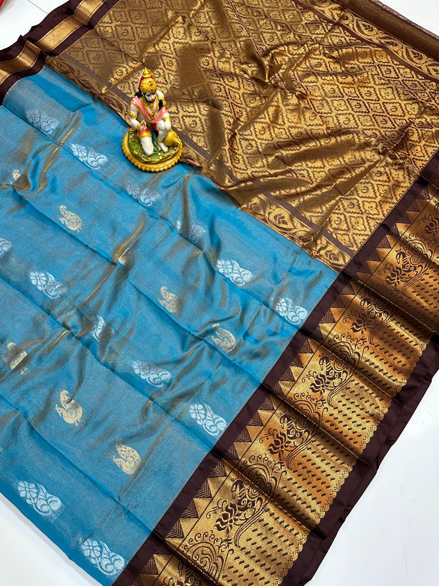 Mangalagiri Tissue Kuppadam Saree