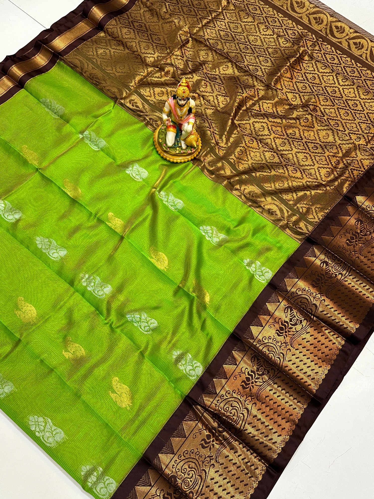 Mangalagiri Tissue Kuppadam Saree