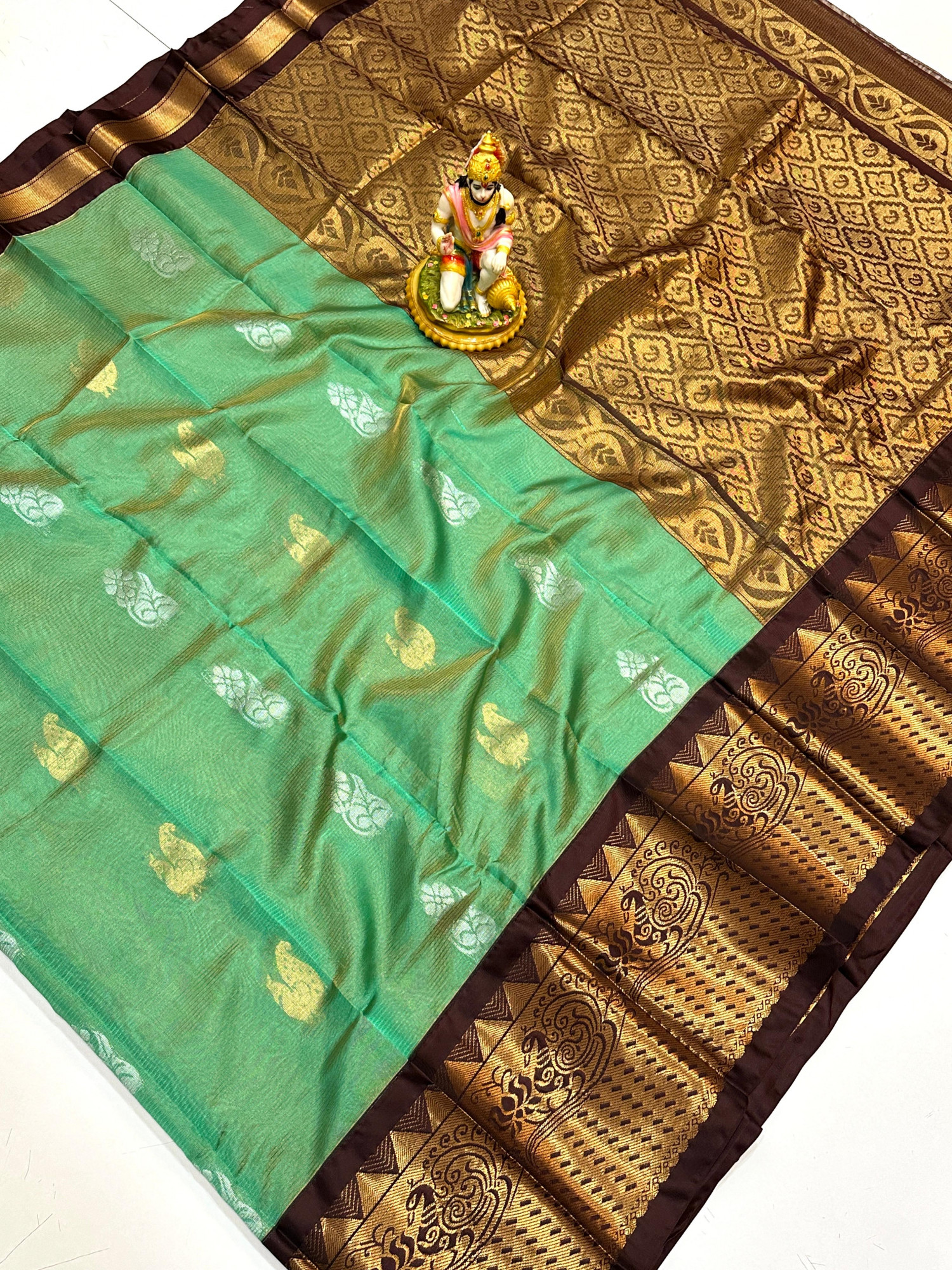 Mangalagiri Tissue Kuppadam Saree