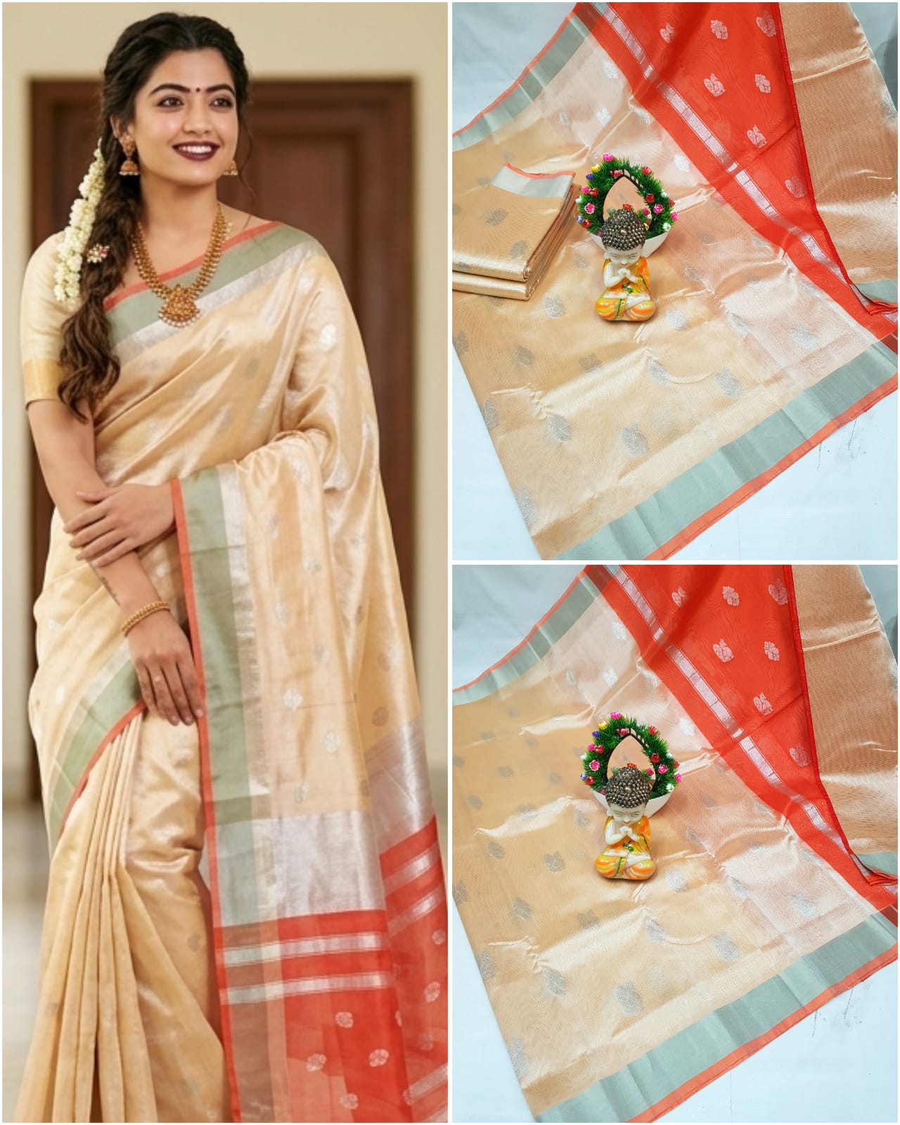 Mangalagiri Small Butta Saree