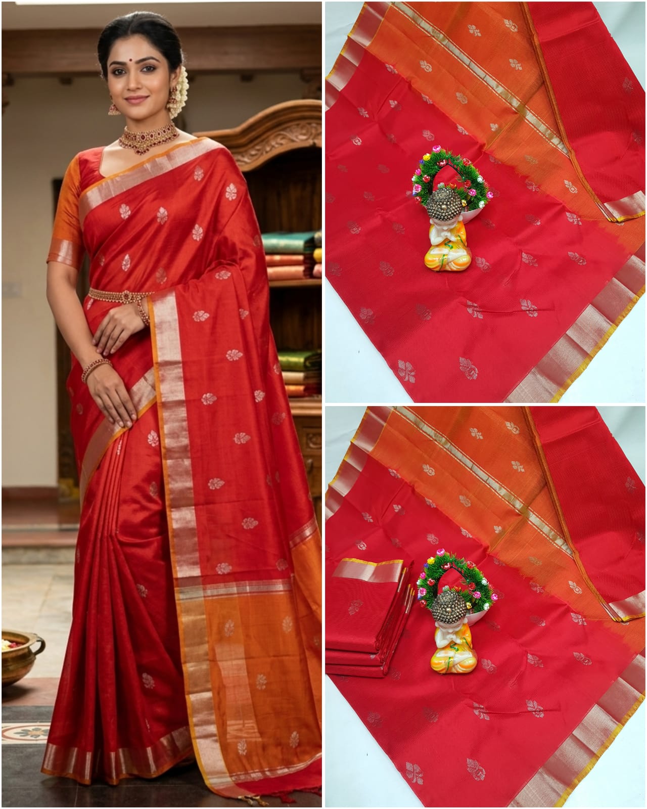 Mangalagiri Small Butta Saree