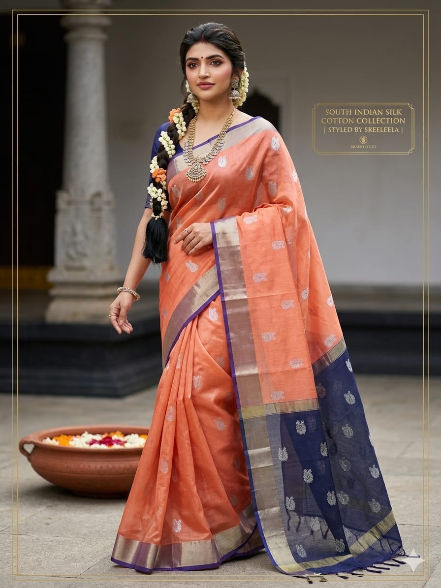 Mangalagiri Small Butta Saree