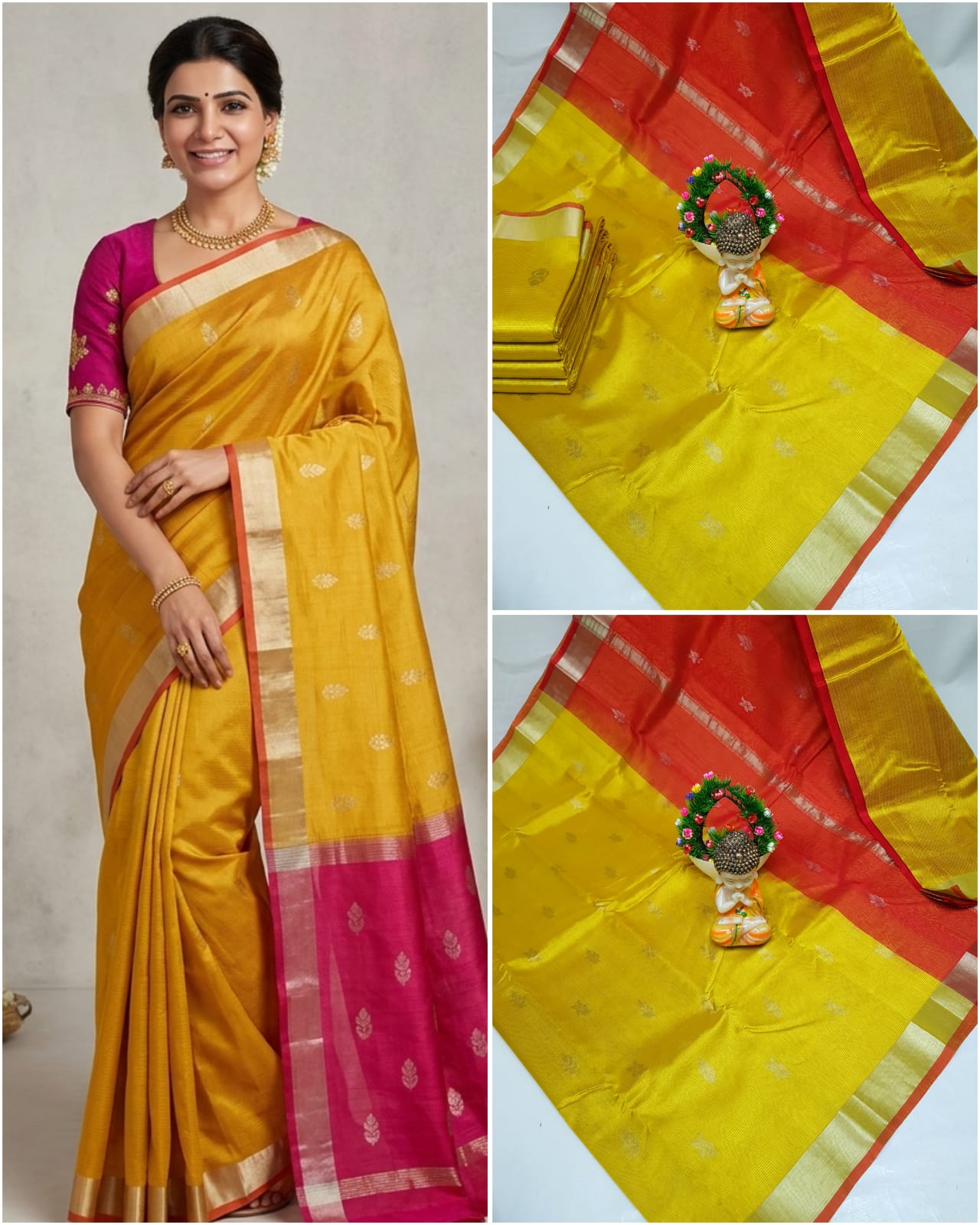 Mangalagiri Small Butta Saree