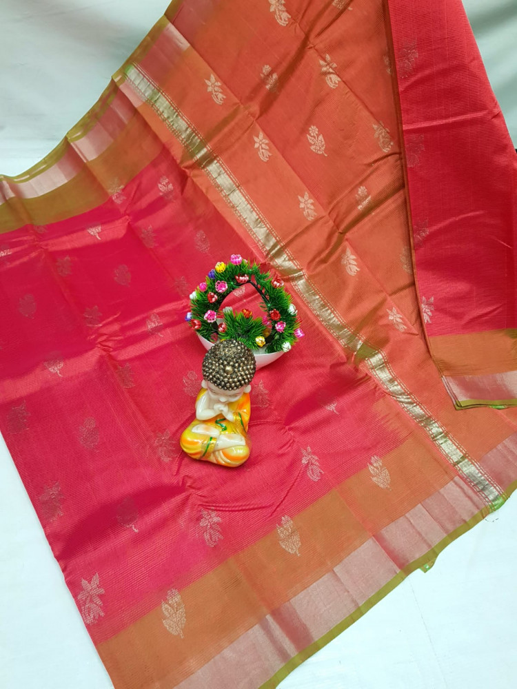 Image of Mangalagiri Small Butta Saree