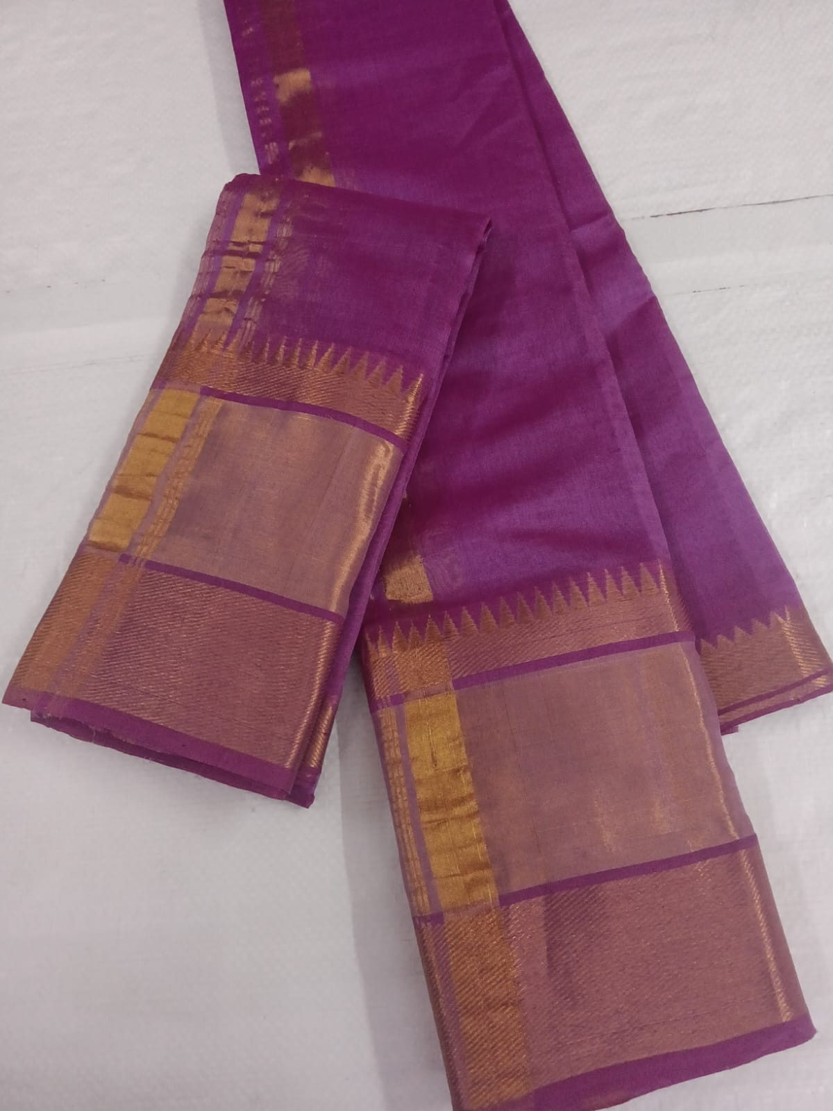 Handloom Mangalagiri Silk Cotton Pancha Kanduva Set for Men