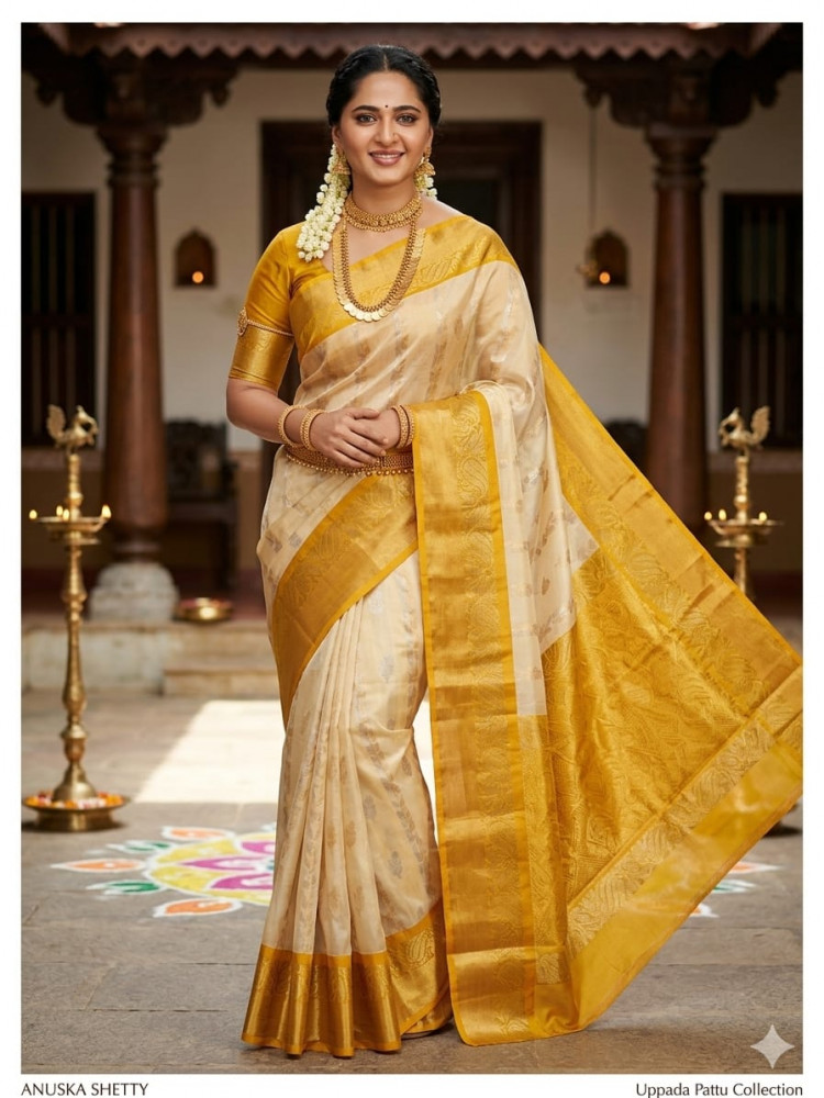 Image of Uppada Butterfly Butta Design Saree