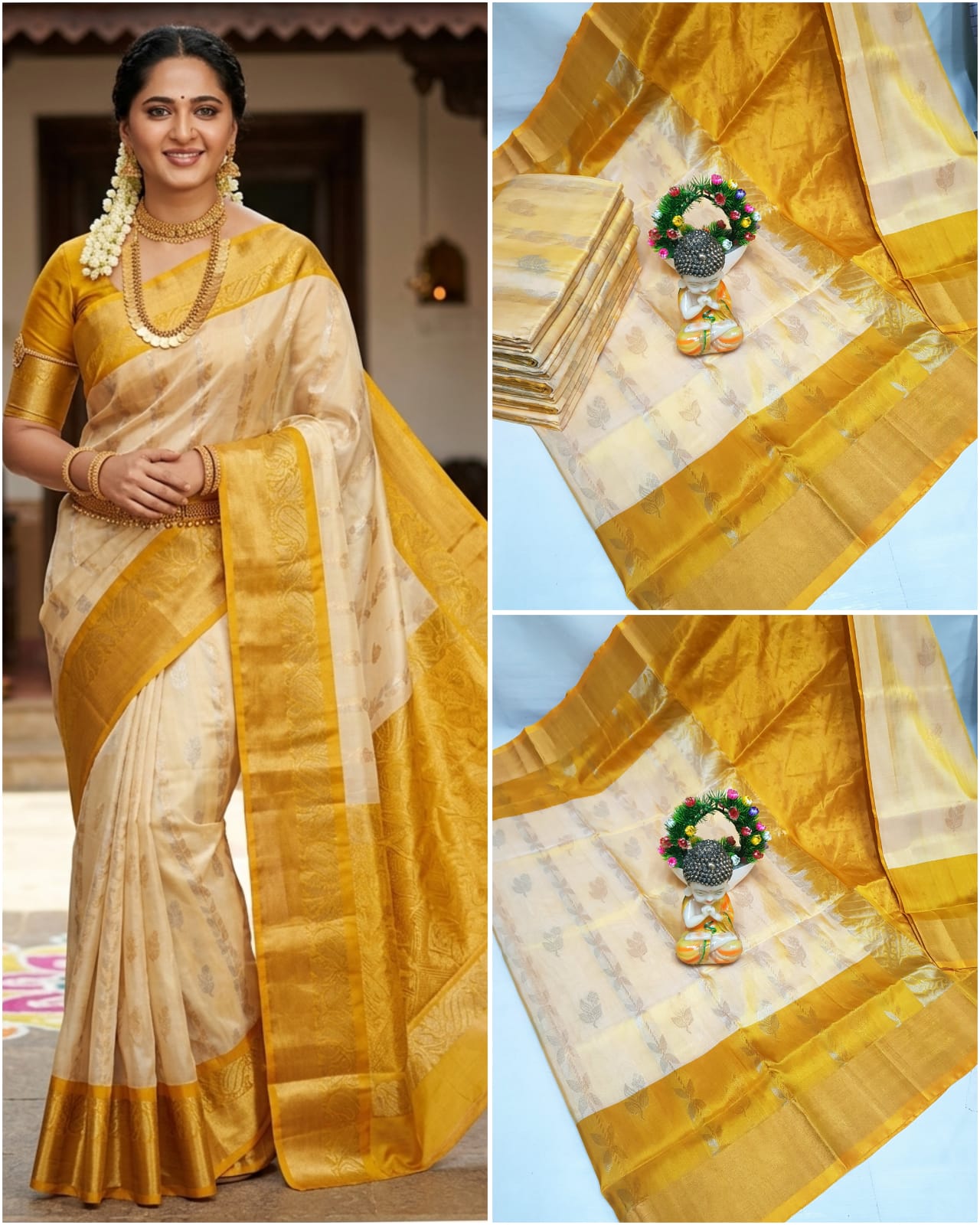 Uppada Butterfly Butta Design Saree