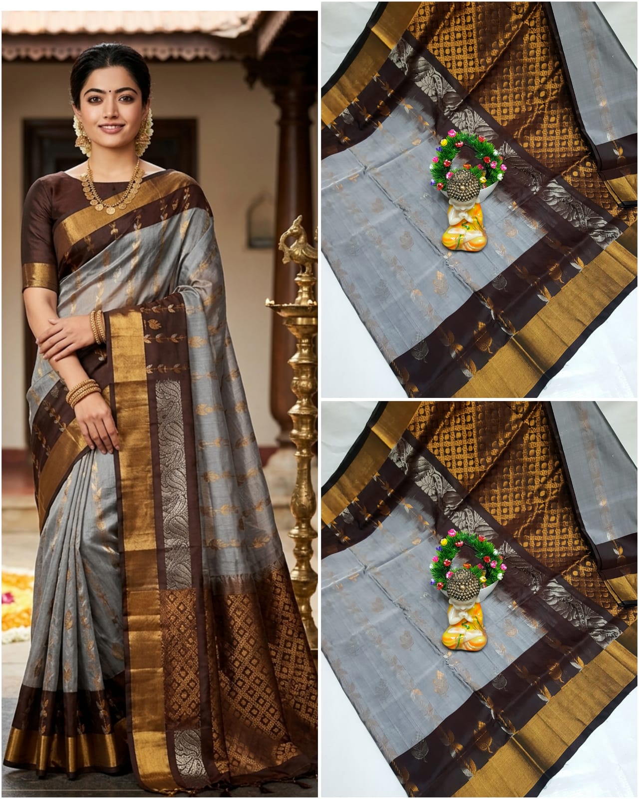 Uppada Butterfly Butta Design Saree