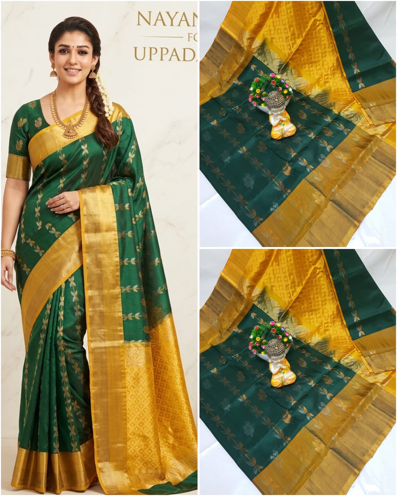 Uppada Butterfly Butta Design Saree