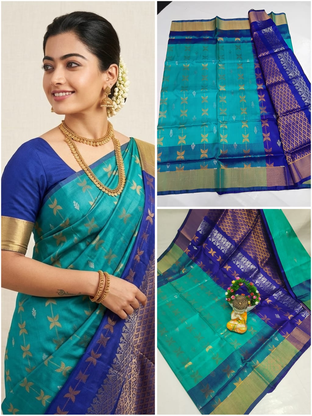 Uppada Butterfly Butta Design Saree