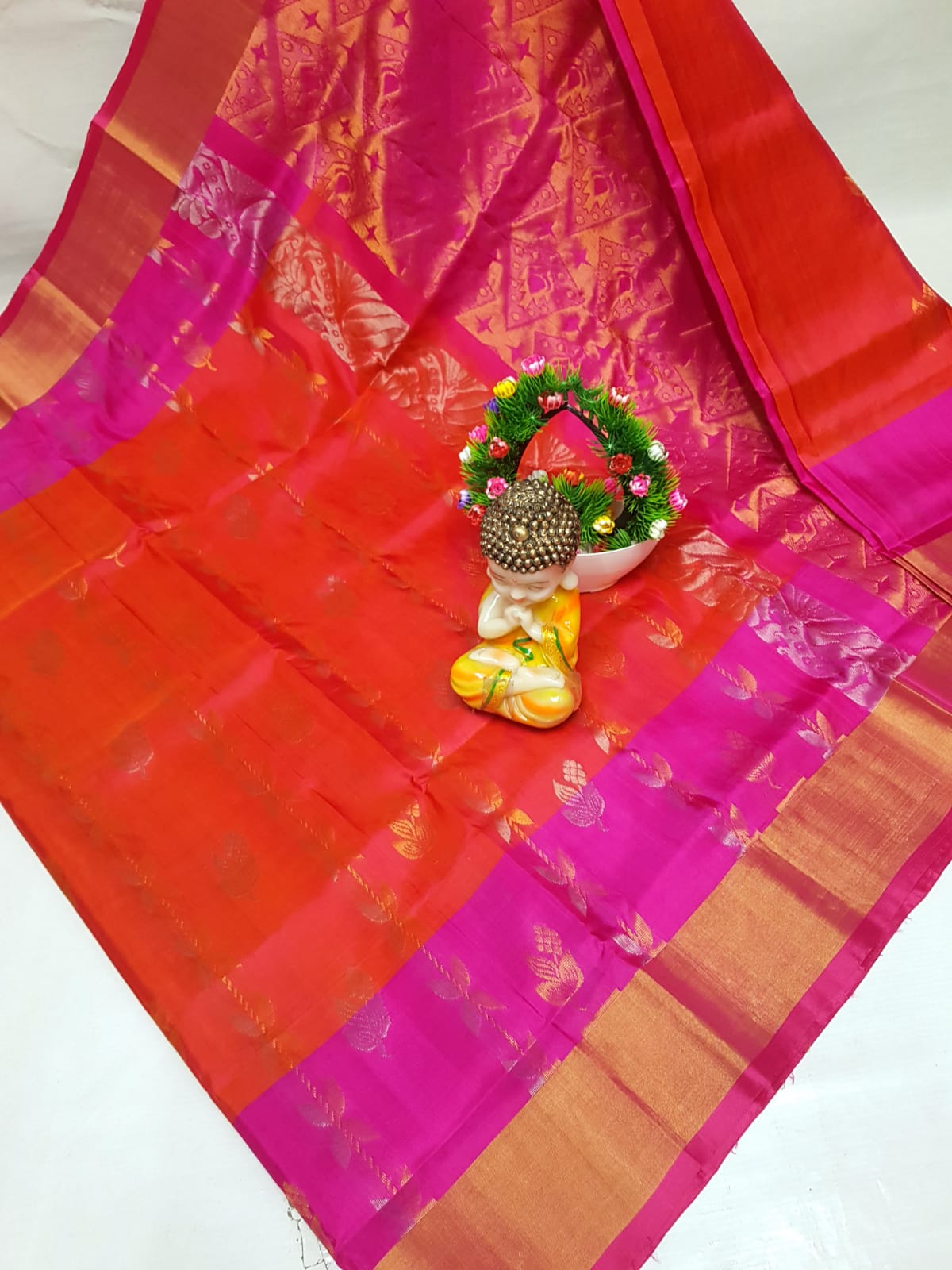 Uppada Butterfly Butta Design Saree
