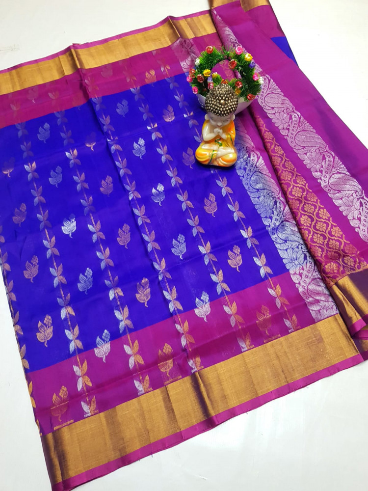 Image of Uppada Butterfly Butta Design Saree
