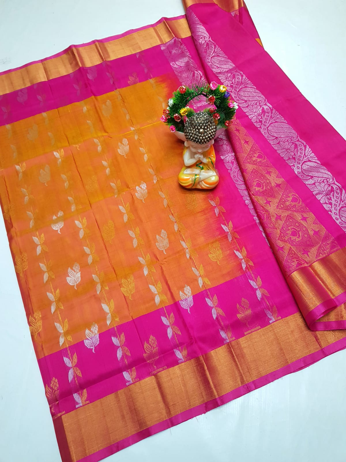 Uppada Butterfly Butta Design Saree