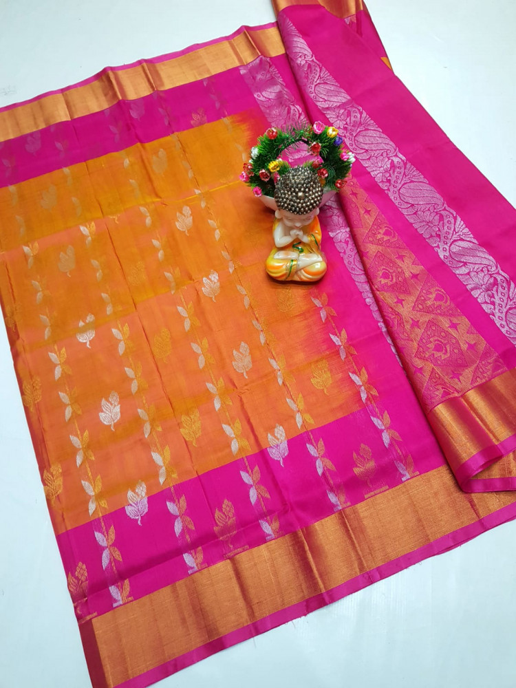 Image of Uppada Butterfly Butta Design Saree