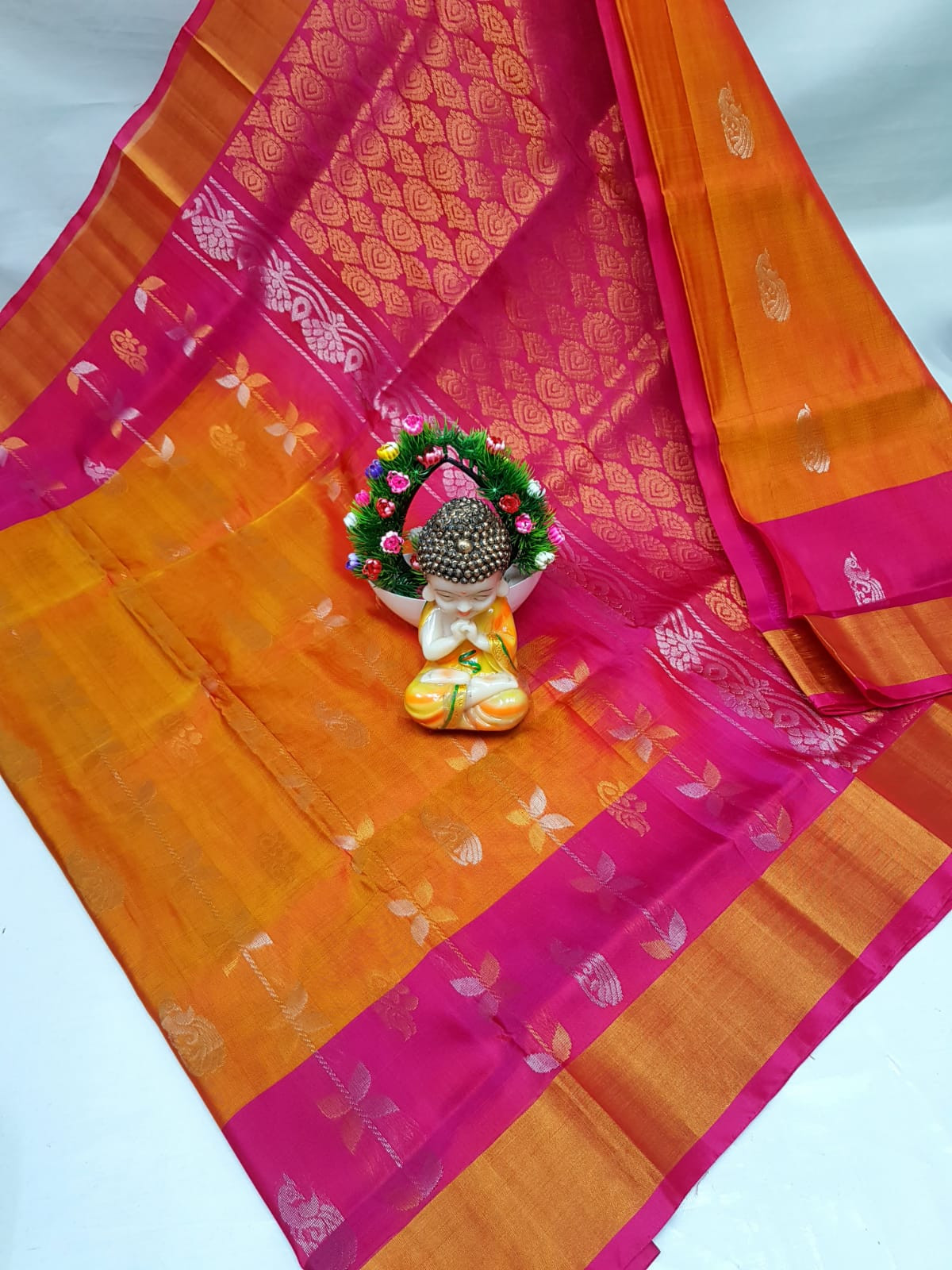 Uppada Butterfly Butta Design Saree