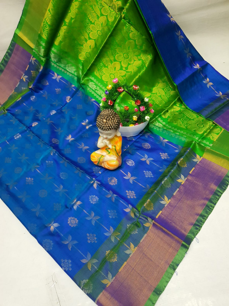 Image of Uppada Butterfly Butta Design Saree