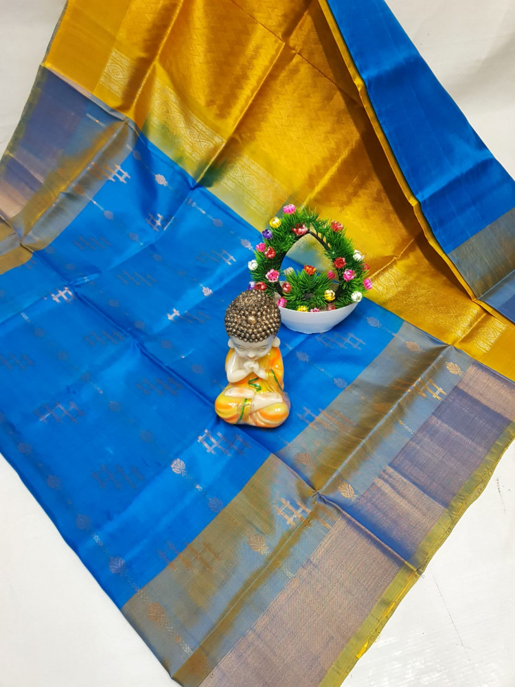 Image of Uppada Butterfly Butta Design Saree