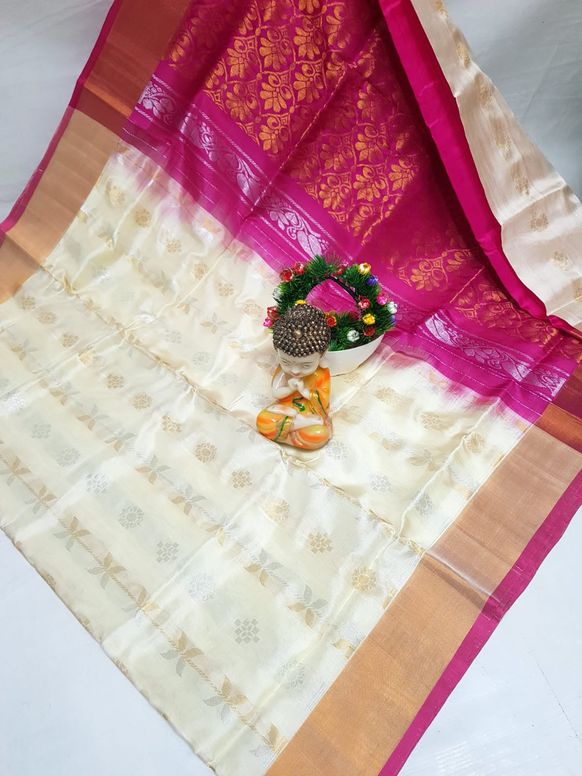 Uppada Butterfly Butta Design Saree