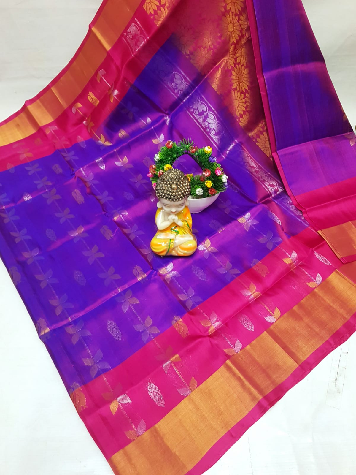 Uppada Butterfly Butta Design Saree