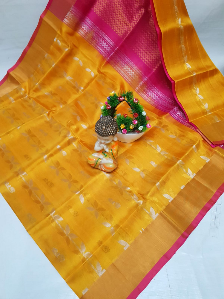 Image of Uppada Butterfly Butta Design Saree