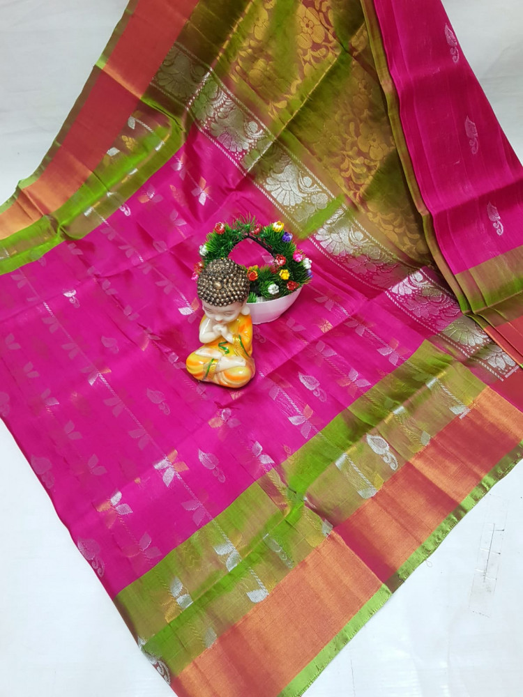 Image of Uppada Butterfly Butta Design Saree