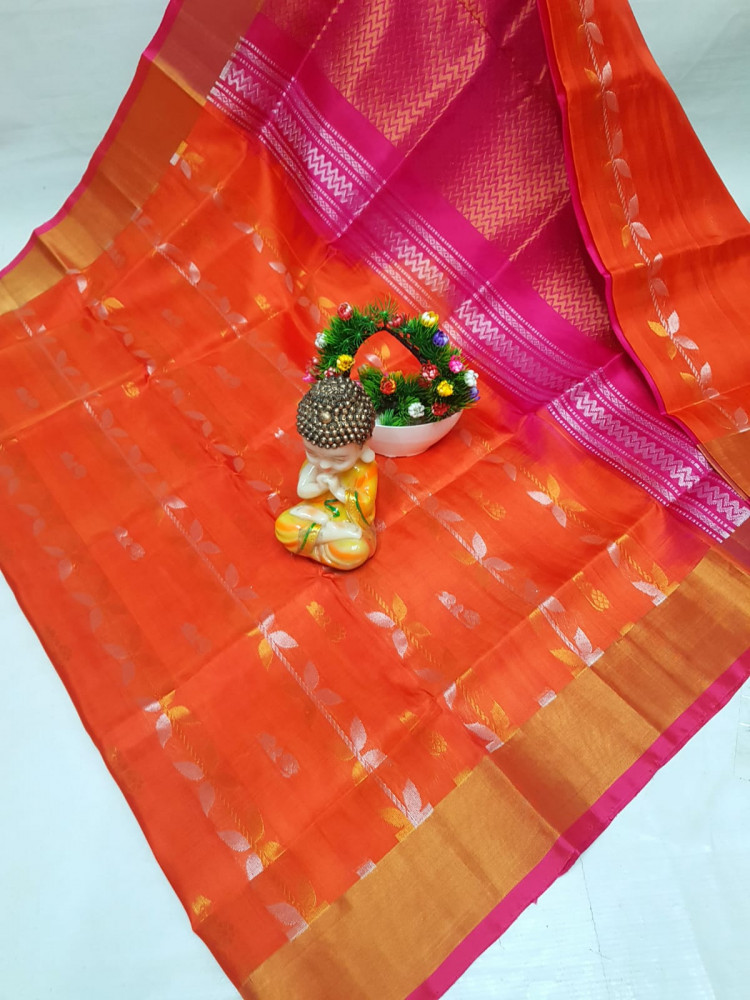Image of Uppada Butterfly Butta Design Saree