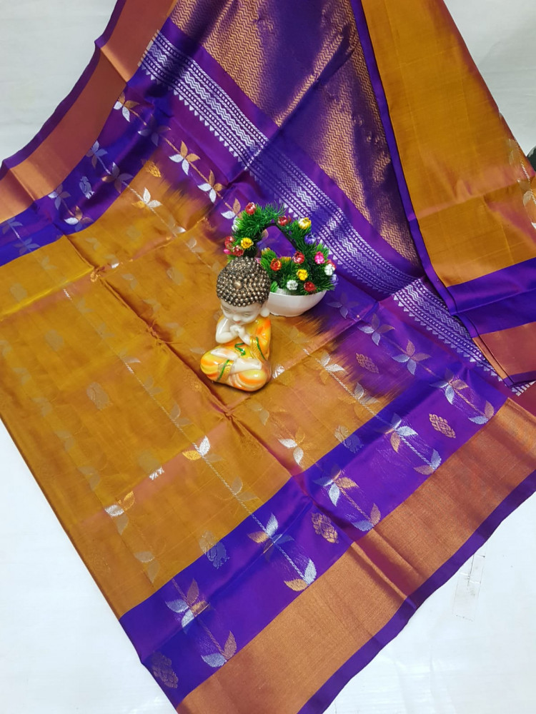 Image of Uppada Butterfly Butta Design Saree