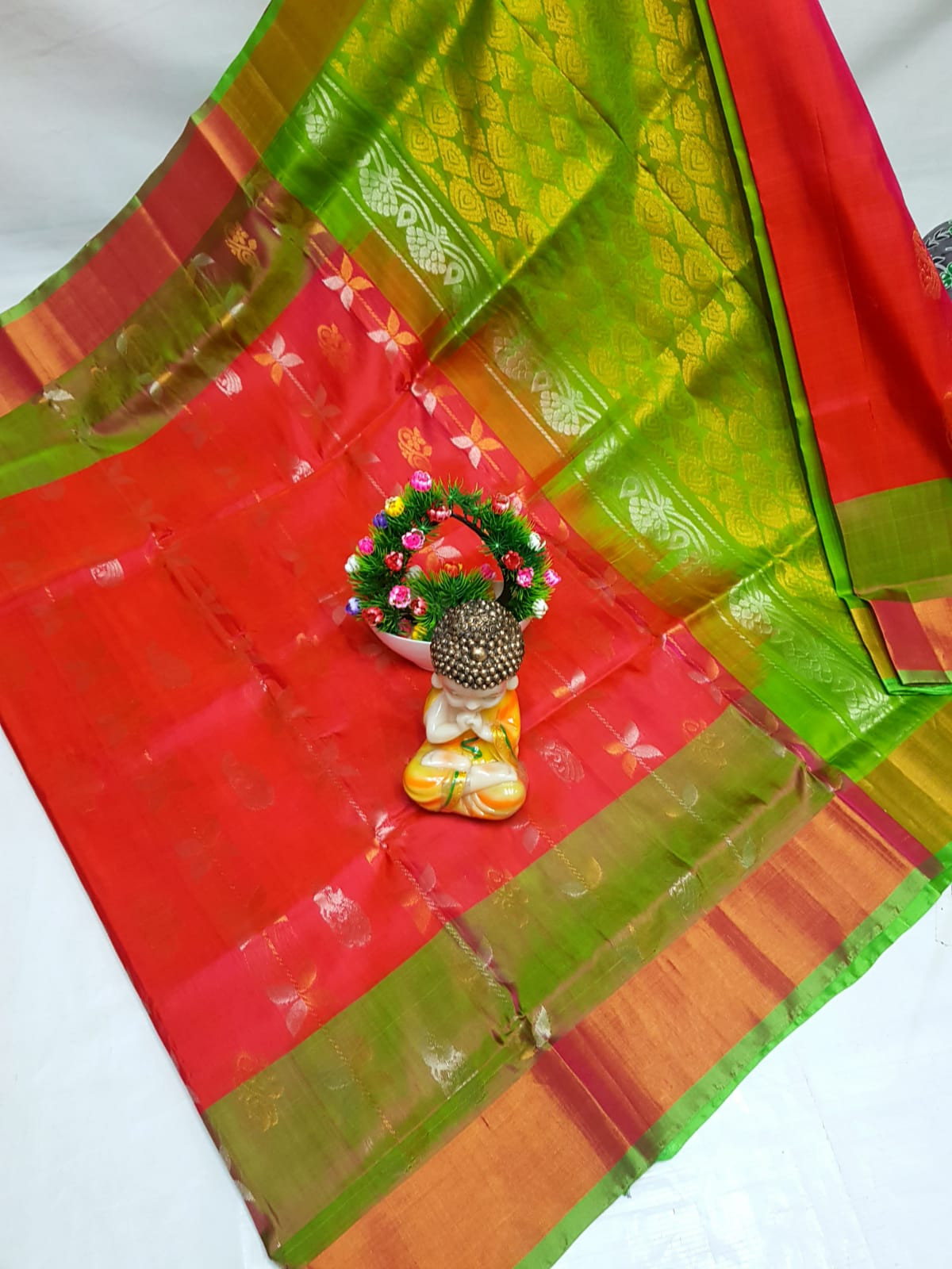 Uppada Butterfly Butta Design Saree