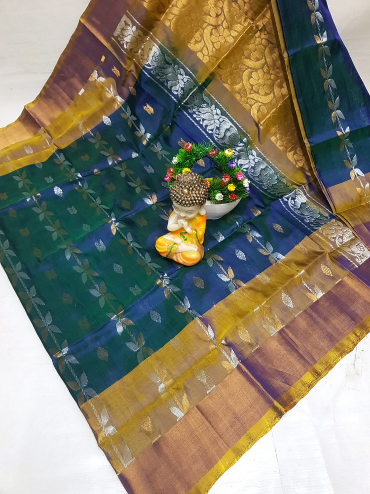 Image of Uppada Butterfly Butta Design Saree