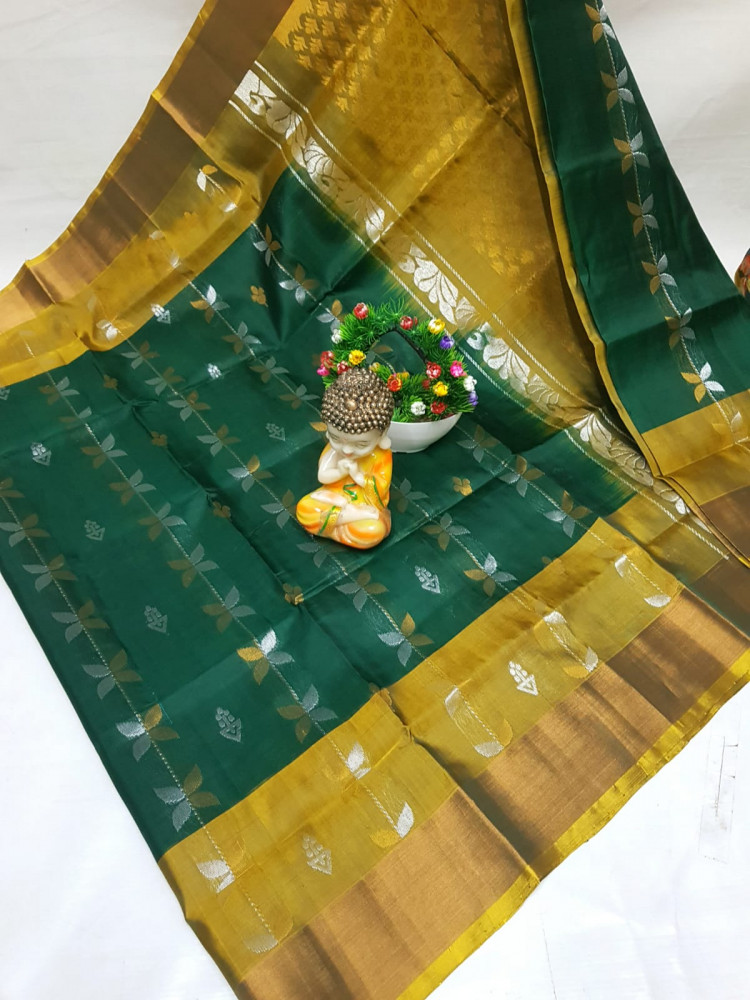 Image of Uppada Butterfly Butta Design Saree