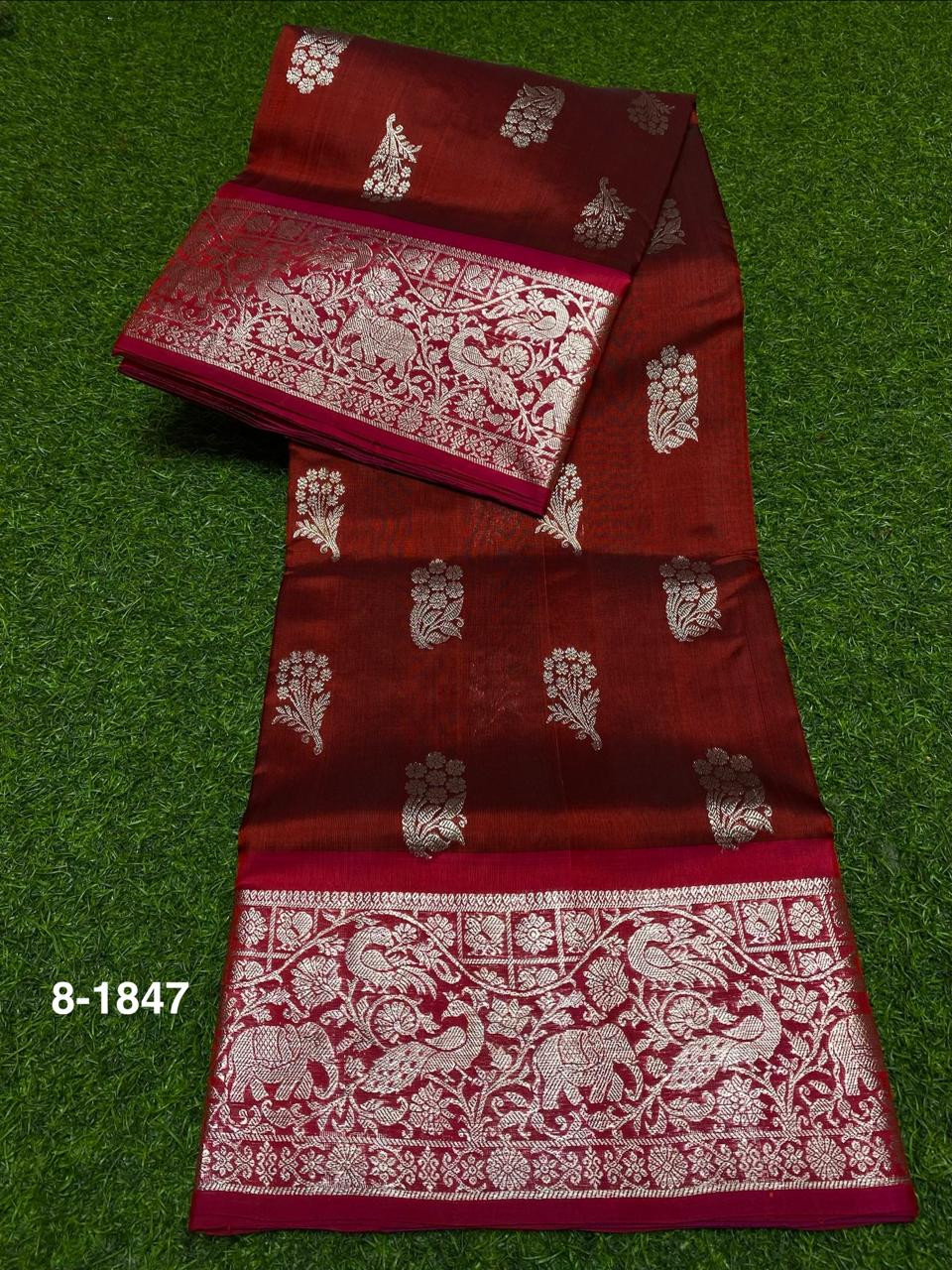 Pure Venkatagiri Silk Saree