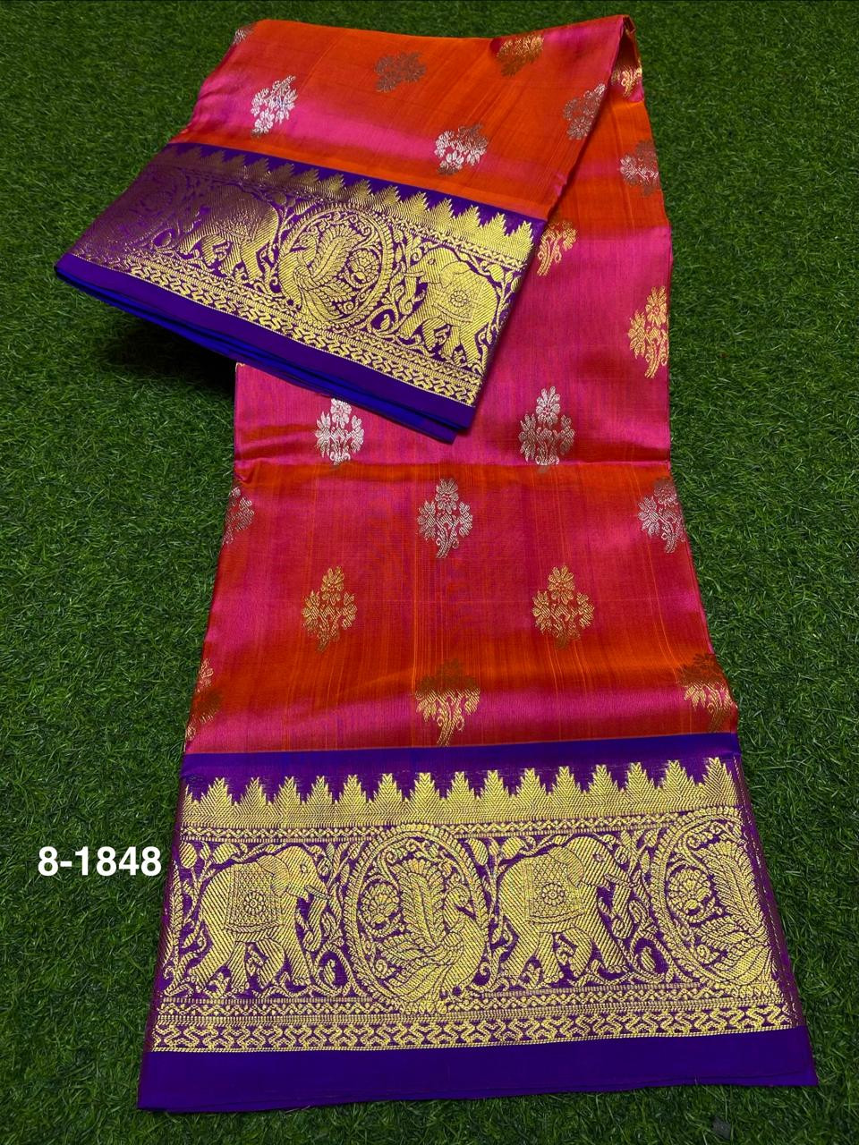 Pure Venkatagiri Silk Saree