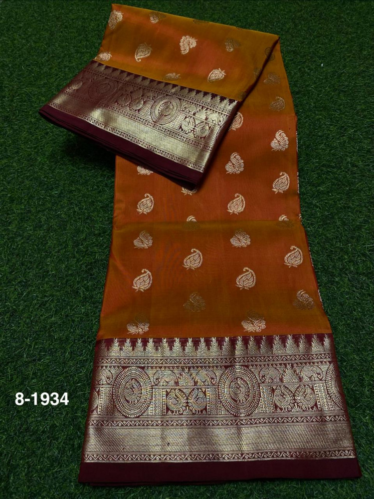 Image of Venkatagiri Pure Silk Saree