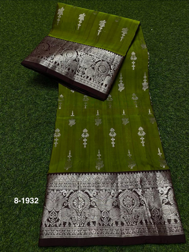Image of Venkatagiri Pure Silk Saree