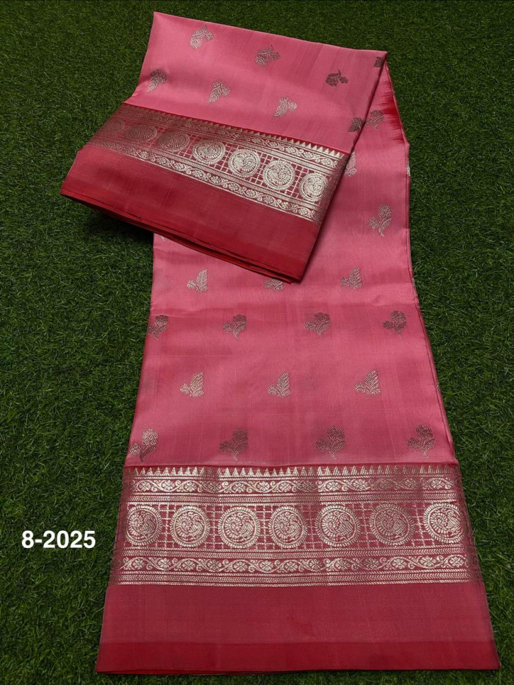 Image of Venkatagiri Pure Handloom Pattu Saree