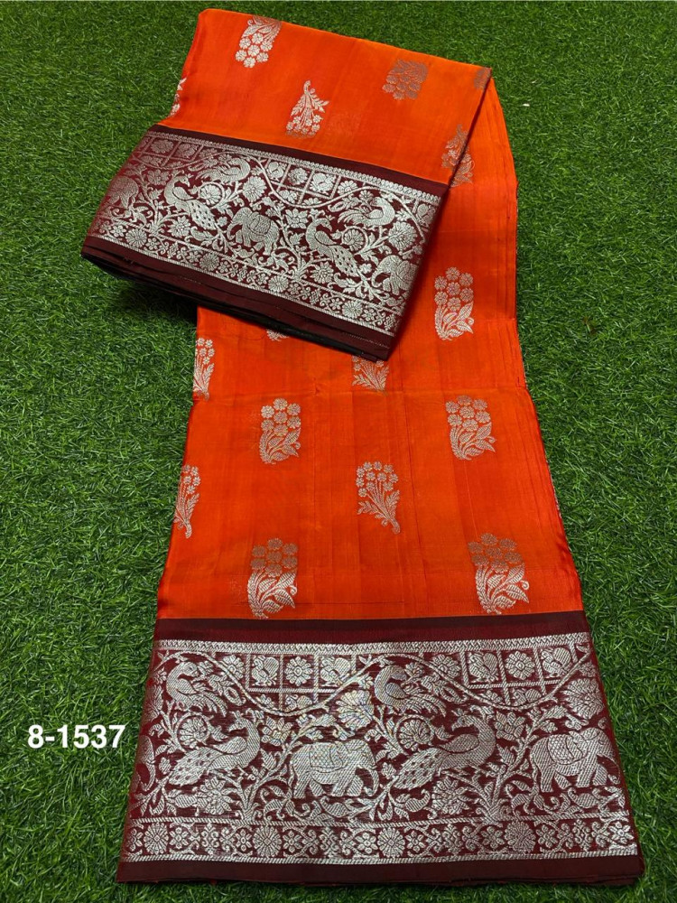 Image of Venkatagiri Pure Handloom Pure Silk Saree