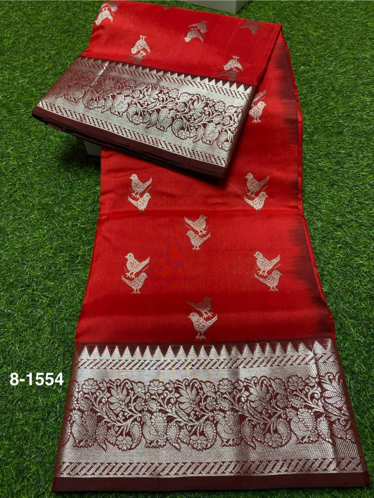 Image of Venkatagiri Pure Handloom Pure Silk Saree