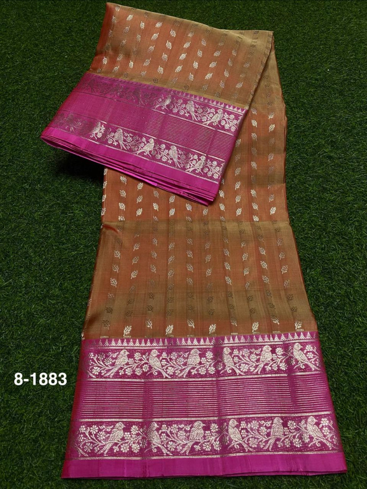 Image of Venkatagiri Pure Handloom Pure Silk Saree