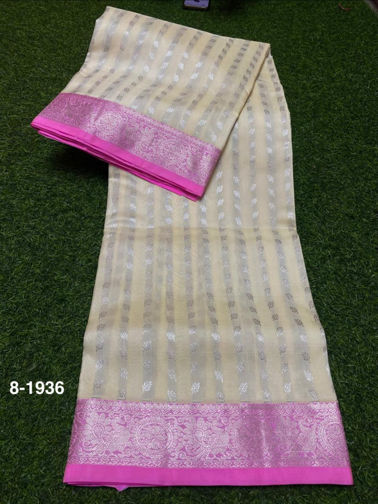 Image of Venkatagiri Pure Handloom Pure Silk Saree
