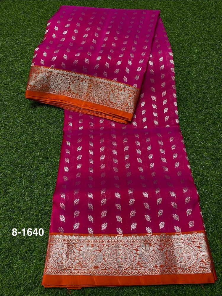 Image of Venkatagiri Pure Handloom Pure Silk Saree