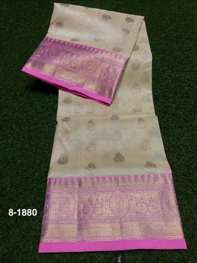 Image of Venkatagiri Pure Handloom Pure Silk Saree