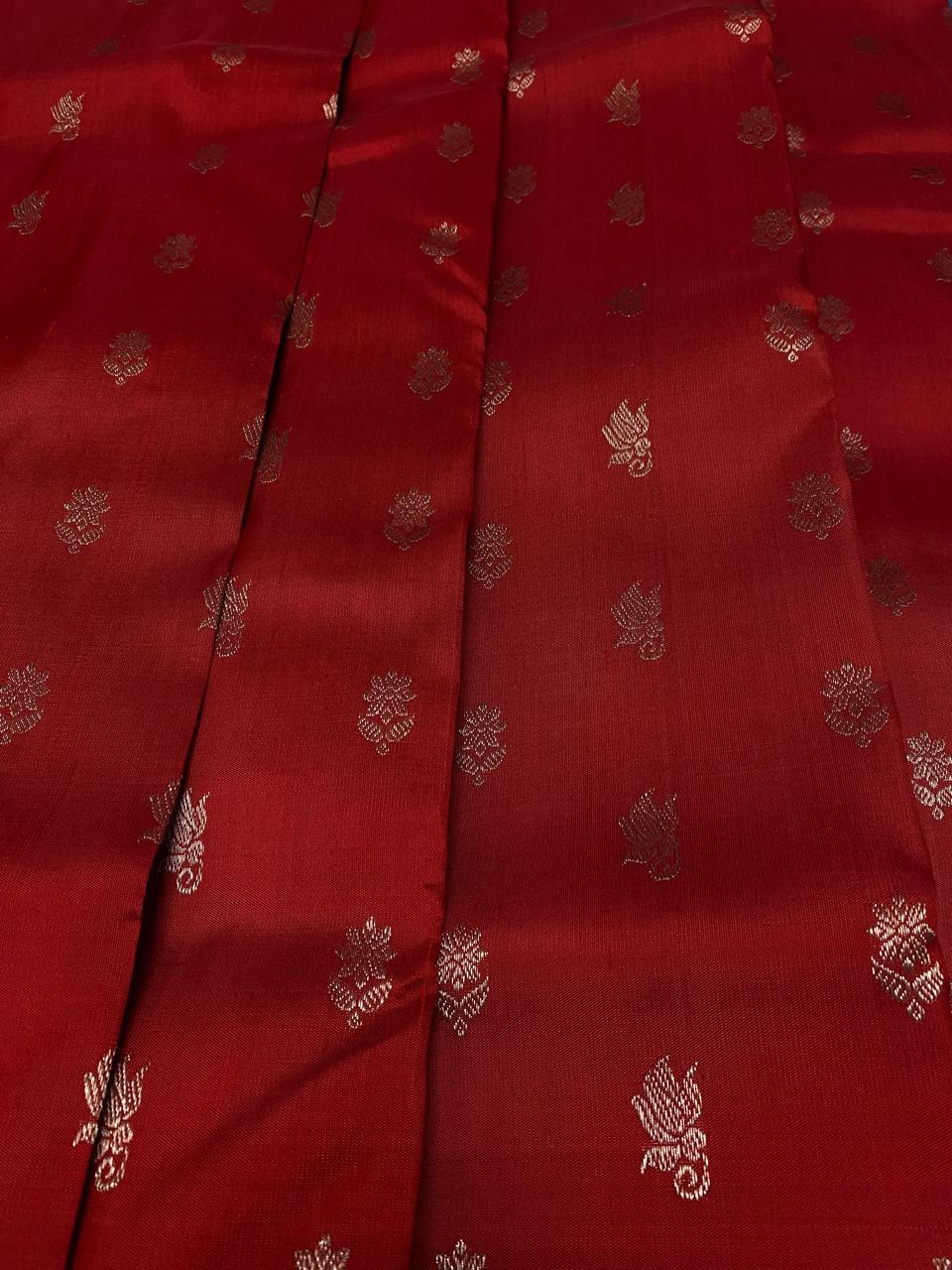 Venkatagiri Pure Handloom Pattu Kuttu Border Saree