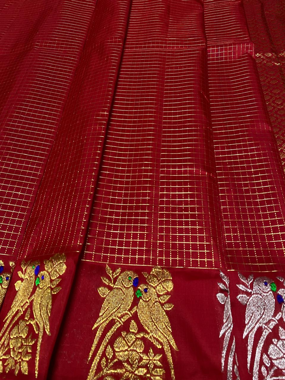 Venkatagiri Pure Handloom Pattu Saree