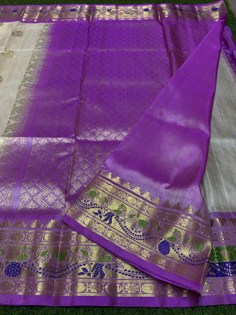 Venkatagiri Pure Handloom Pattu Saree