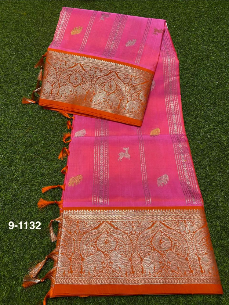 Image of Venkatagiri Handloom Pure Silk Saree