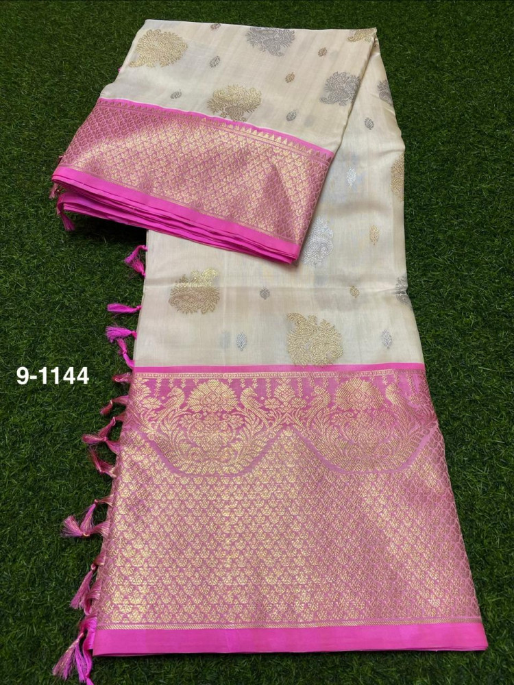 Image of Venkatagiri Handloom Pure Silk Saree