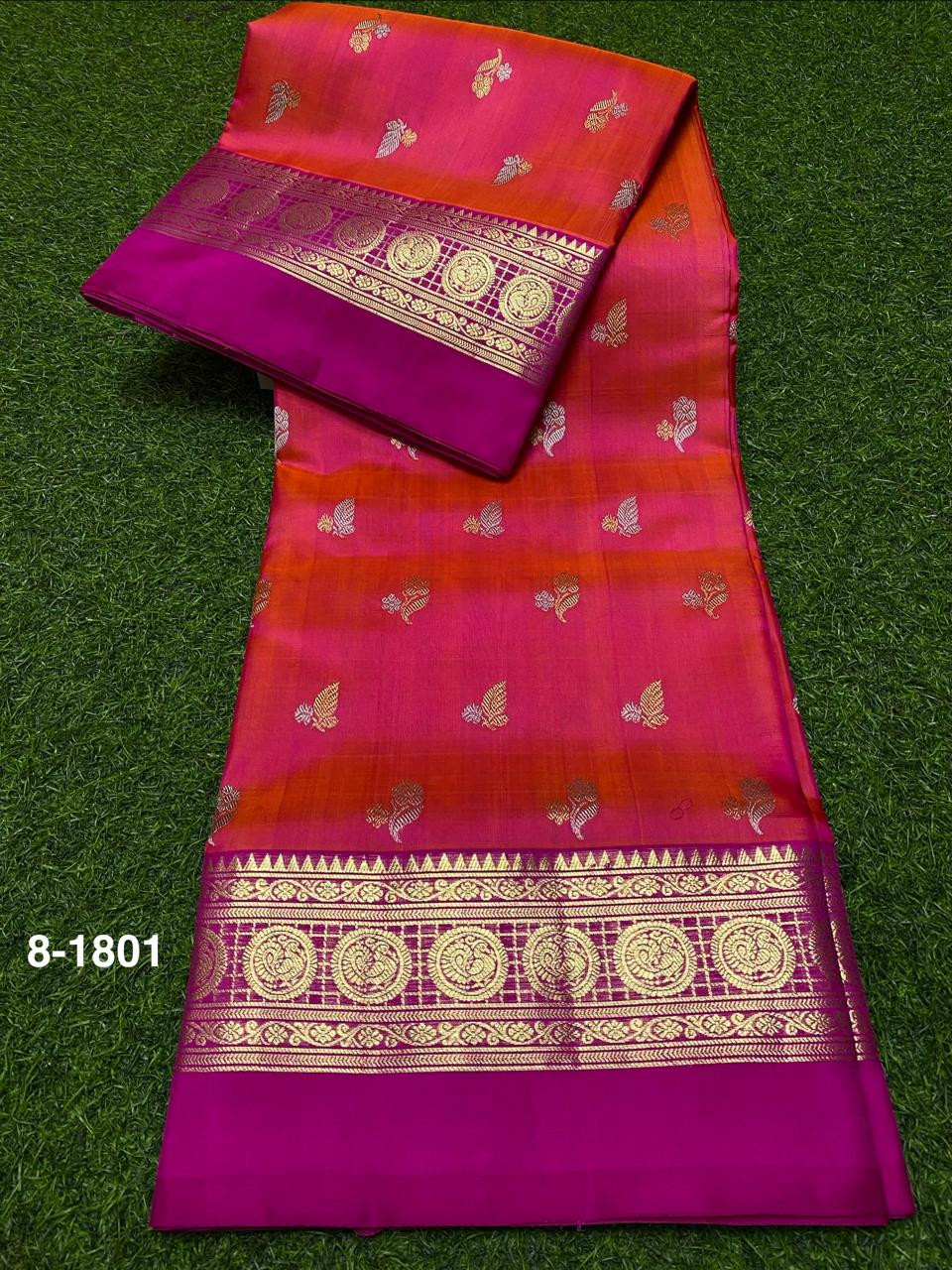Pure Venkatagiri Silk Saree
