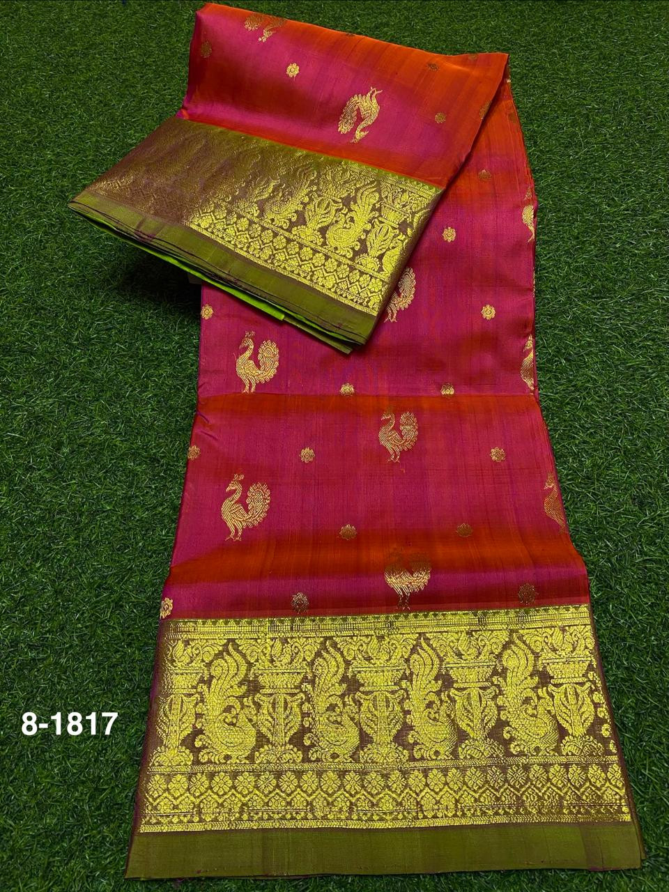Pure Venkatagiri Silk Saree