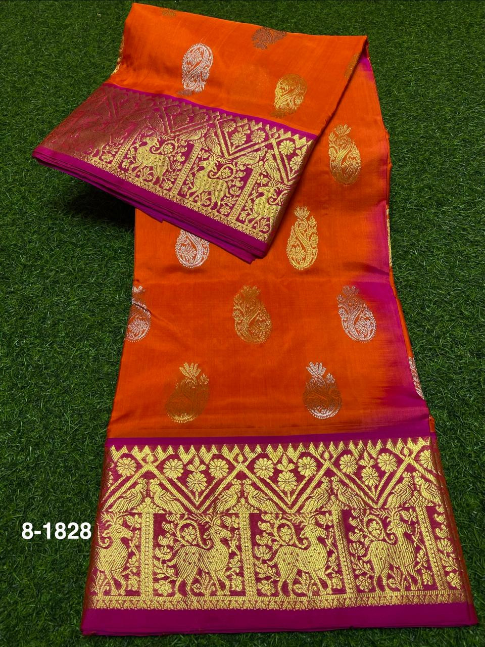 Pure Venkatagiri Silk Saree